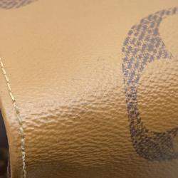 Pre Owned Louis Vuitton OnTheGo GM Monogram Giant Reverse Canvas Tote Bag