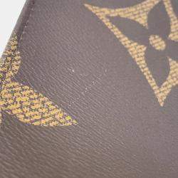 Pre Owned Louis Vuitton OnTheGo GM Monogram Giant Reverse Canvas Tote Bag