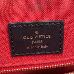 Pre Owned Louis Vuitton OnTheGo GM Monogram Giant Reverse Canvas Tote Bag