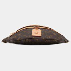 Pre Owned Louis Vuitton High Rise Ivory Monogram Canvas Bum Bag