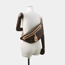 Pre Owned Louis Vuitton High Rise Ivory Monogram Canvas Bum Bag