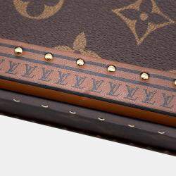 Pre Owned Louis Vuitton Petite Vallees Beige Monogram Canvas Handbag