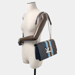 Pre Owned Louis Vuitton Twist MM Multicolour Calf Leather Shoulder Bag