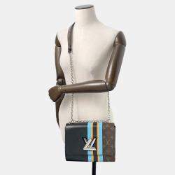 Pre Owned Louis Vuitton Twist MM Multicolour Calf Leather Shoulder Bag