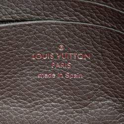 Pre Owned Louis Vuitton Red Bicolor Leather MyLockMe Chain Pochette