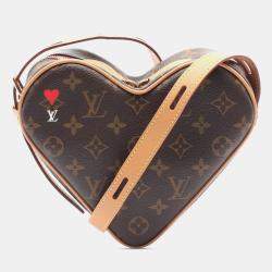 Pre Owned Louis Vuitton Brown Monogram Game on Coeur