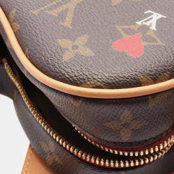 Pre Owned Louis Vuitton Brown Monogram Game on Coeur