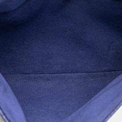 Pre Owned Louis Vuitton Blue Monogram Empreinte Twice
