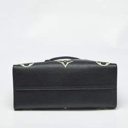 Pre Owned Louis Vuitton Bicolour Monogram Empreinte Leather OnTheGo MM Bag