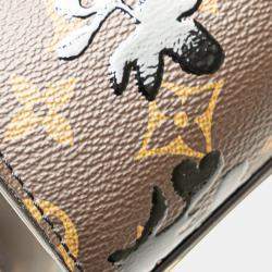 Pre Owned Louis Vuitton Brown Monogram City Steamer Blossom MM Handbag