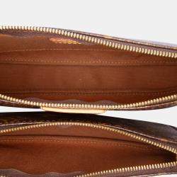 Pre Owned Louis Vuitton Brown Monogram Multi Pochette Accessoires