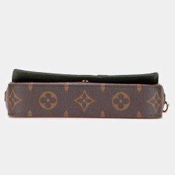 Pre Owned Louis Vuitton Brown Monogram Felicie Strap And Go
