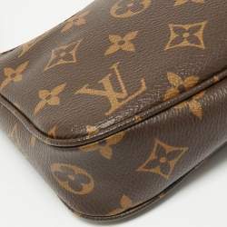 Pre Owned Louis Vuitton Monogram Canvas Pochette Accessoires Bag