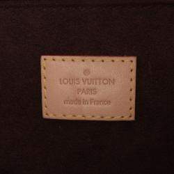 Pre Owned Louis Vuitton Brown Monogram Pochette Metis Bag
