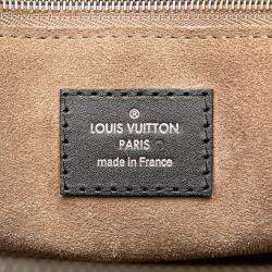 Pre Owned Louis Vuitton Brown White Bicolor Taurillon Cuir Soft Lockit PM