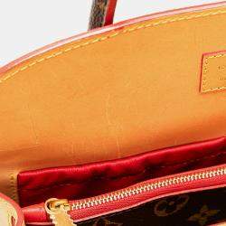 Pre Owned Louis Vuitton Brown Christian Louboutin Monogram Iconoclast Tote