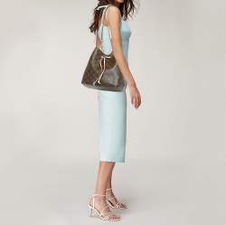 Pre Owned Louis Vuitton Rose Poudre Monogram Canvas NeoNoe Bag
