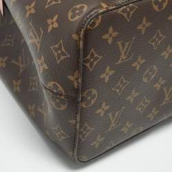 Pre Owned Louis Vuitton Rose Poudre Monogram Canvas NeoNoe Bag