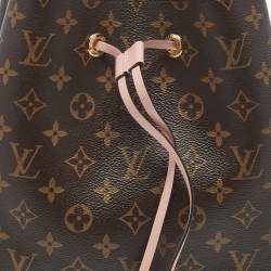 Pre Owned Louis Vuitton Rose Poudre Monogram Canvas NeoNoe Bag