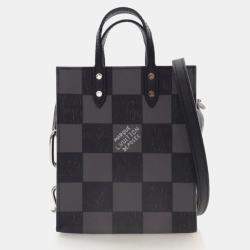 Pre Owned Louis Vuitton Sac Plat XS Damier Checkerboard Canvas Crossbody Bag