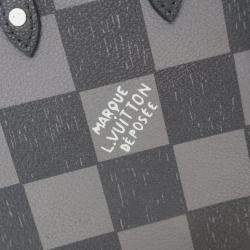 Pre Owned Louis Vuitton Sac Plat XS Damier Checkerboard Canvas Crossbody Bag