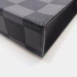 Pre Owned Louis Vuitton Sac Plat XS Damier Checkerboard Canvas Crossbody Bag