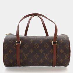 Pre Owned Louis Vuitton Papillon 26 Vintage Monogram Canvas Handbag
