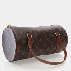 Pre Owned Louis Vuitton Papillon 26 Vintage Monogram Canvas Handbag