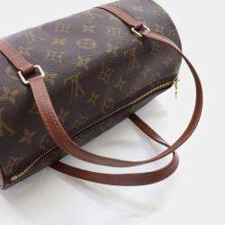 Pre Owned Louis Vuitton Papillon 26 Vintage Monogram Canvas Handbag