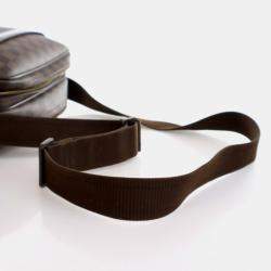 Pre Owned Louis Vuitton Reporter GM Brown Damier Ebene Coated Canvas Crossbody Bag