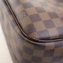 Pre Owned Louis Vuitton Reporter GM Brown Damier Ebene Coated Canvas Crossbody Bag