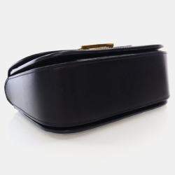 Pre Owned Louis Vuitton Vivienne Black Calfskin Shoulder Bag
