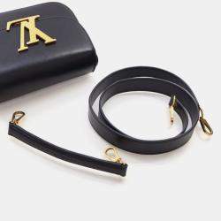 Pre Owned Louis Vuitton Vivienne Black Calfskin Shoulder Bag