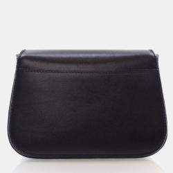 Pre Owned Louis Vuitton Vivienne Black Calfskin Shoulder Bag