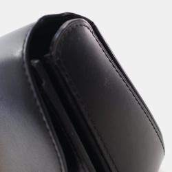 Pre Owned Louis Vuitton Vivienne Black Calfskin Shoulder Bag
