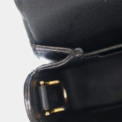 Pre Owned Louis Vuitton Vivienne Black Calfskin Shoulder Bag