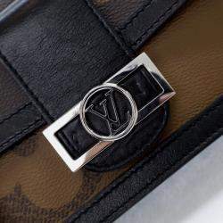 Pre Owned Louis Vuitton Dauphine Brown Monogram Coated Canvas Waist Bag