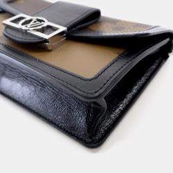 Pre Owned Louis Vuitton Dauphine Brown Monogram Coated Canvas Waist Bag