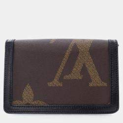 Pre Owned Louis Vuitton Dauphine Brown Monogram Coated Canvas Waist Bag