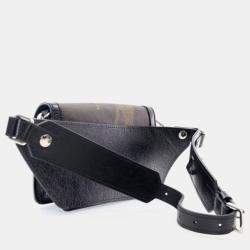 Pre Owned Louis Vuitton Dauphine Brown Monogram Coated Canvas Waist Bag