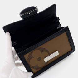 Pre Owned Louis Vuitton Dauphine Brown Monogram Coated Canvas Waist Bag