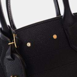 Pre Owned Louis Vuitton City Steamer PM Black Calfskin Tote Bag