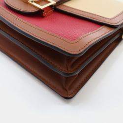 Pre Owned Louis Vuitton Dauphine MM Multicolor Taurillon Leather Shoulder Bag