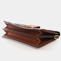 Pre Owned Louis Vuitton Dauphine MM Multicolor Taurillon Leather Shoulder Bag