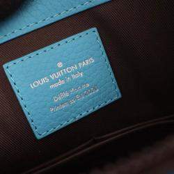 Pre Owned Louis Vuitton Sac Plat Monogram Taurillon Leather Tote Bag