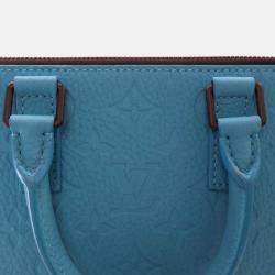 Pre Owned Louis Vuitton Sac Plat Monogram Taurillon Leather Tote Bag