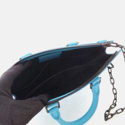 Pre Owned Louis Vuitton Sac Plat Monogram Taurillon Leather Tote Bag