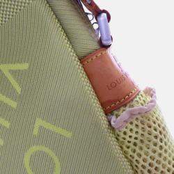 Pre Owned Louis Vuitton Americas Cup Damier Geant Nylon Shoulder Bag