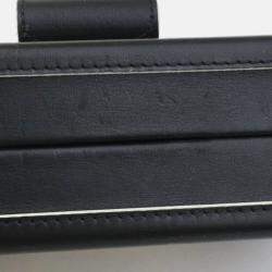 Pre Owned Louis Vuitton Petite Malle Black Monogram Canvas Clutch Bag