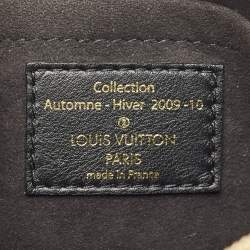 Pre Owned Louis Vuitton Black Monogram Eclipse Sequins Pochette Accessoires Bag